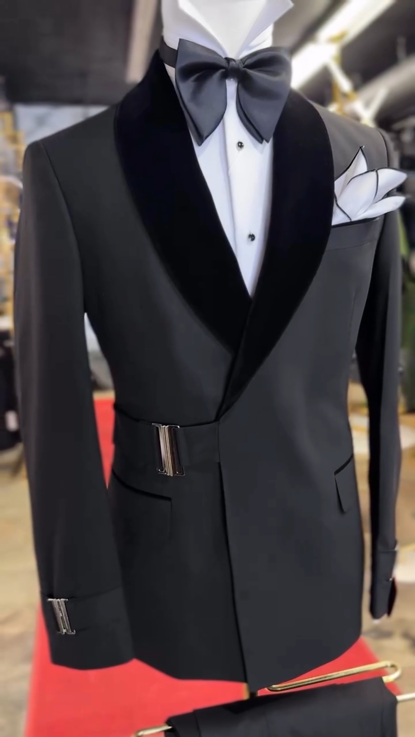 The Regal Black Shawl Lapel Tuxedo Package